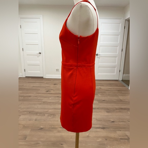 Bebe PLUNGING NECK Double STRAP DRESS Size Small - Picture 6 of 13